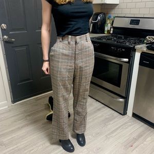 Men’s plaid dress pants. Size 34-30